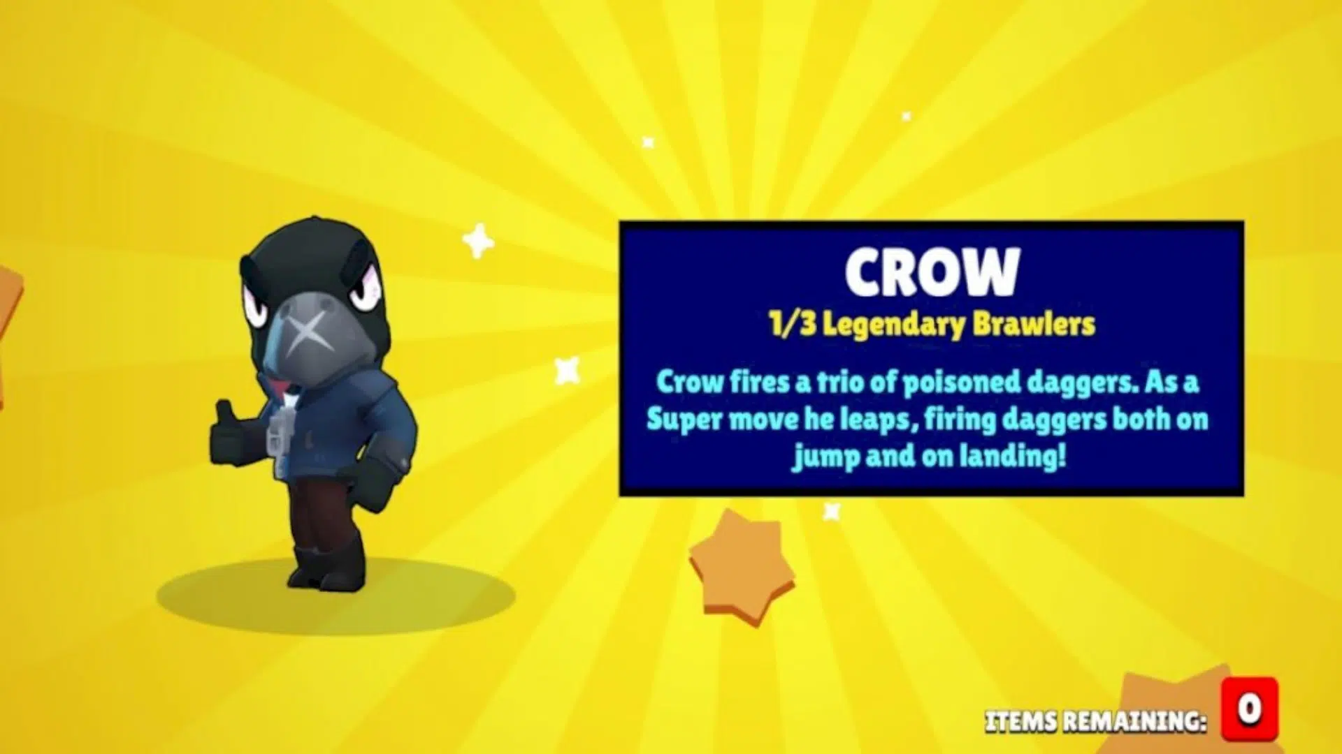 Cómo conseguir a Crow en Brawl Stars