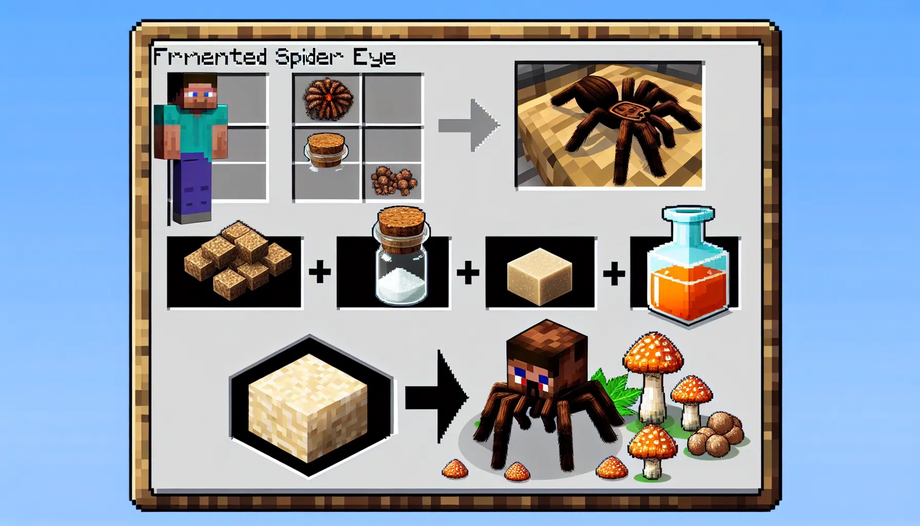 How to Get Fermented Spider Eye in Minecraft