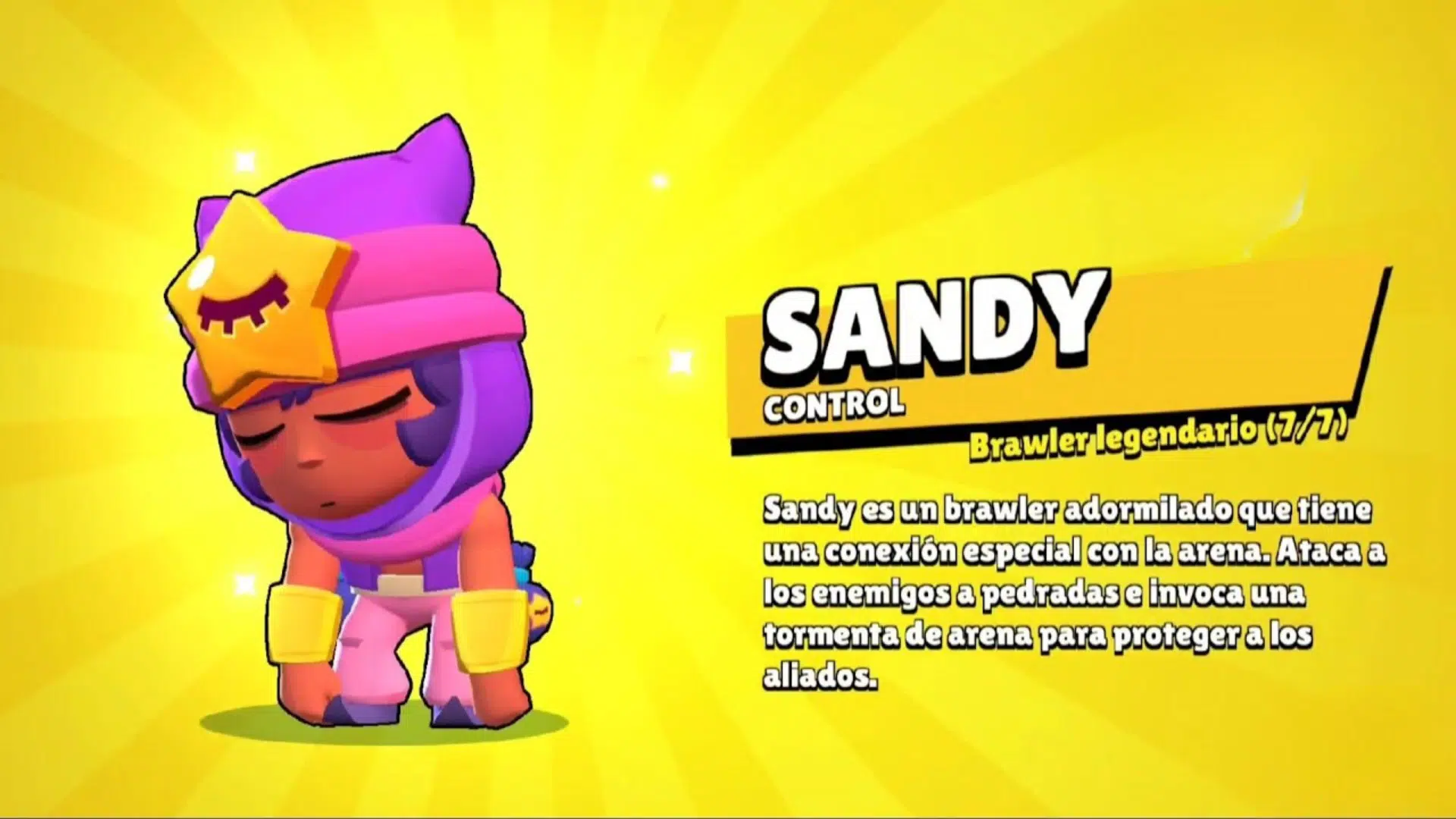 Jak Wygląda Sandy W Brawl Stars Cuántos años tiene Sandy de Brawl Stars