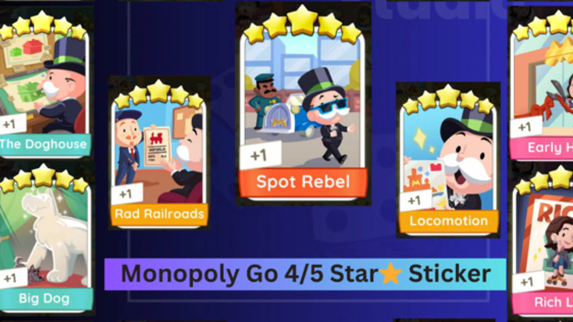 Pegatinas y cartas Monopoly GO! Cómo conseguirlas Gratis