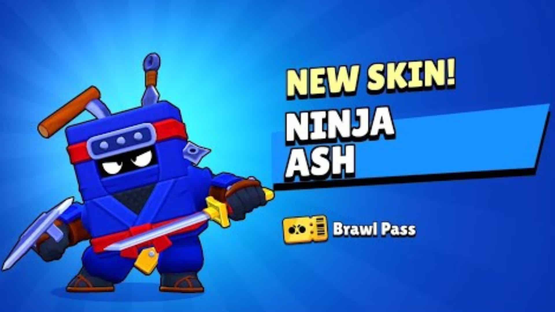 Todas las Skins de Ash en Brawl Stars