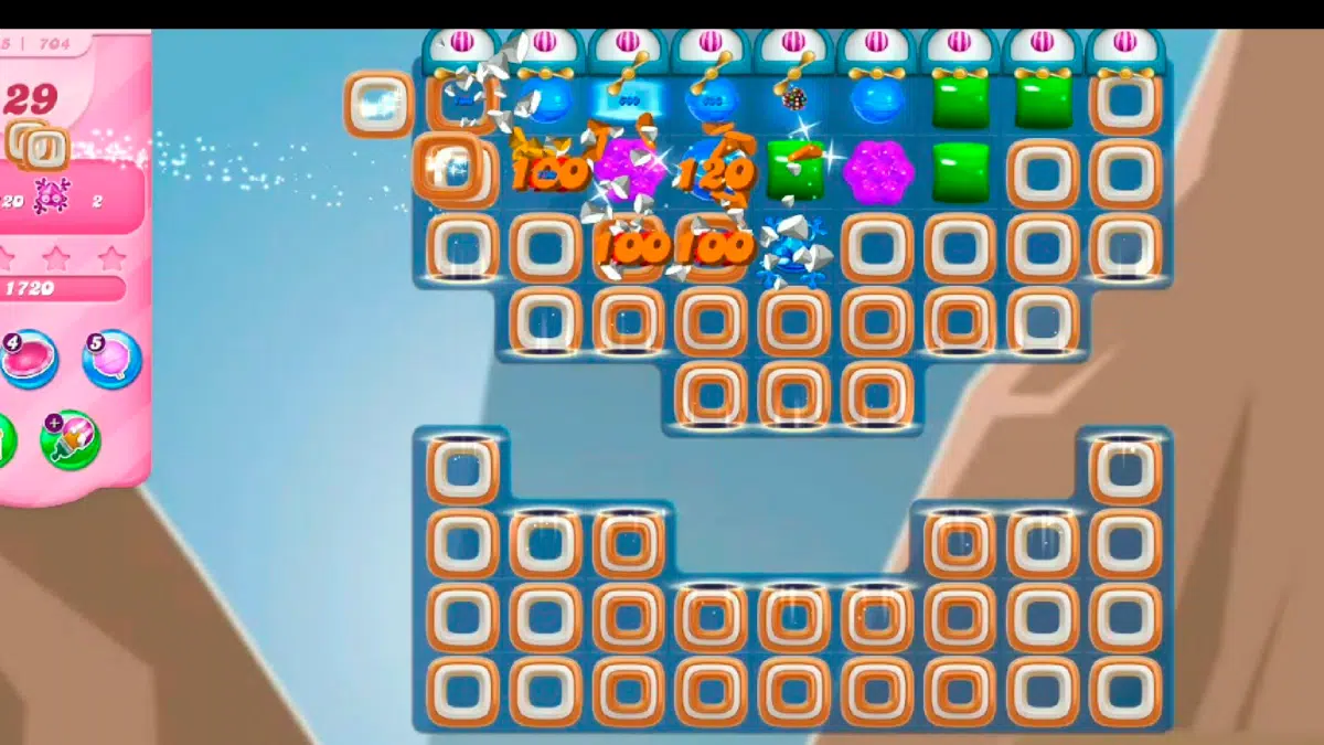 How To Complete Level 704 In Candy Crush Saga Como pasar el nivel 704 de Candy crush saga